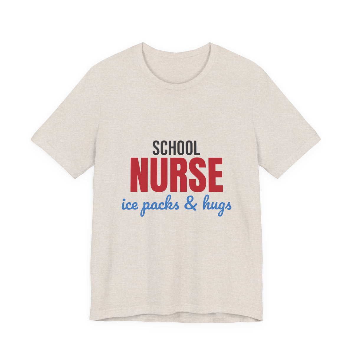 School Nurse Ice Packs and Hugs Shirt, School Nurse T-Shirt, School Nurse Gift