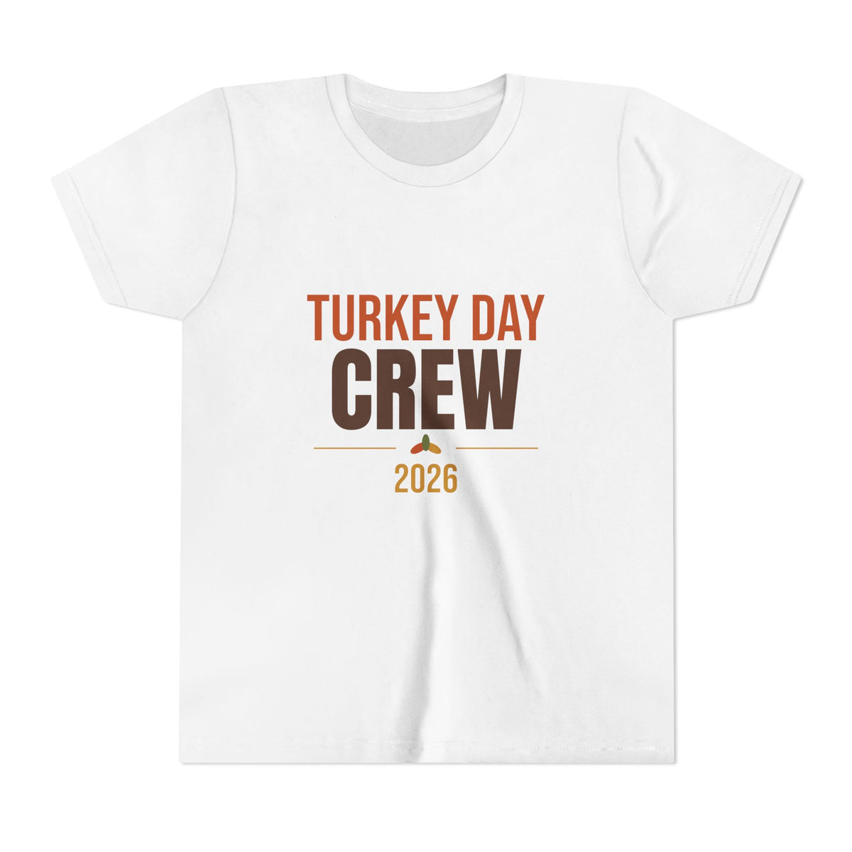 Turkey Day Crew 2026 Kids Shirt