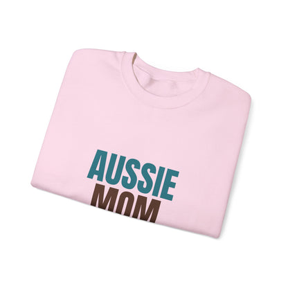 Aussie Mom Herding My Heart Since Day One Sweatshirt, Aussie Mom Crewneck Sweatshirt