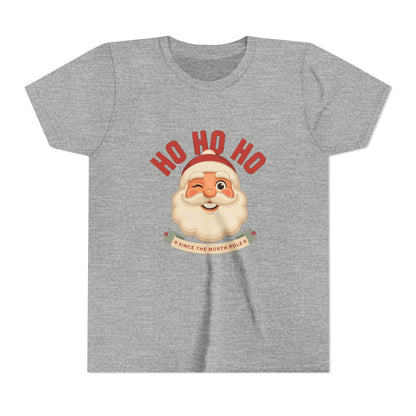 Ho Ho Ho Vintage Santa Kids Shirt, Kids Vintage Santa Christmas T-Shirt