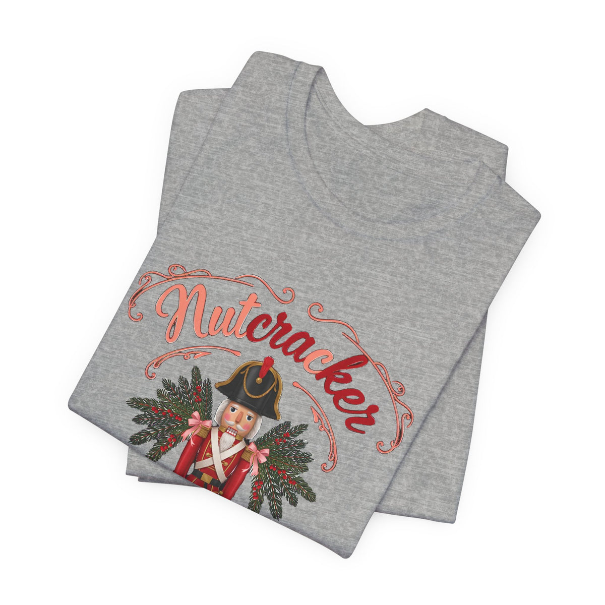 Nutcracker Season Shirt, Vintage Nutcracker T-Shirt, Pink Christmas Tee