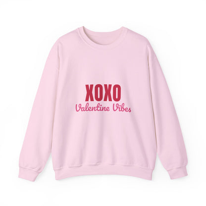 XOXO Valentine Vibes Sweatshirt, Valentines Day Crewneck