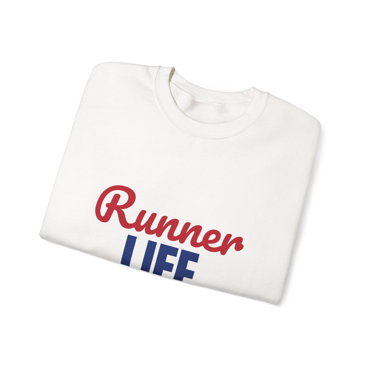 Runner Life Miles and Smiles Sweatshirt, Runner Crewneck Sweatshirt