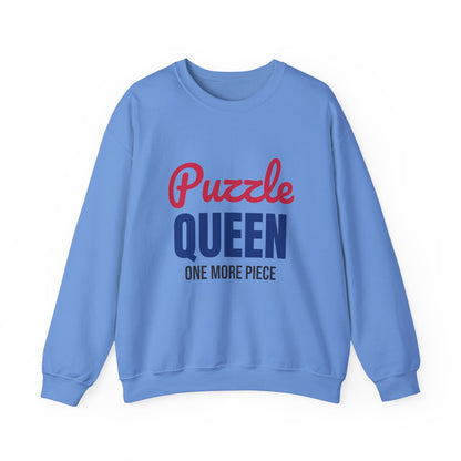 Puzzle Queen One More Piece Sweatshirt, Puzzle Queen Crewneck Sweatshirt