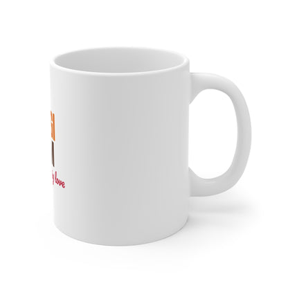 Corgi Mom Short Legs, Big Love Mug, Corgi Mom Mug 11oz