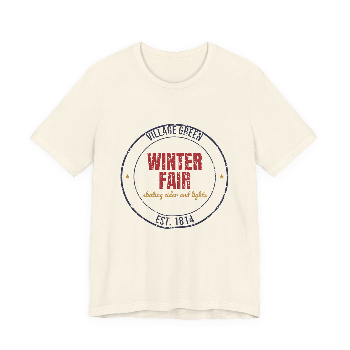 Village Green Winter Fair Est. 1814 Shirt, Vintage Winter T-Shirt, Vintage Winter Gift