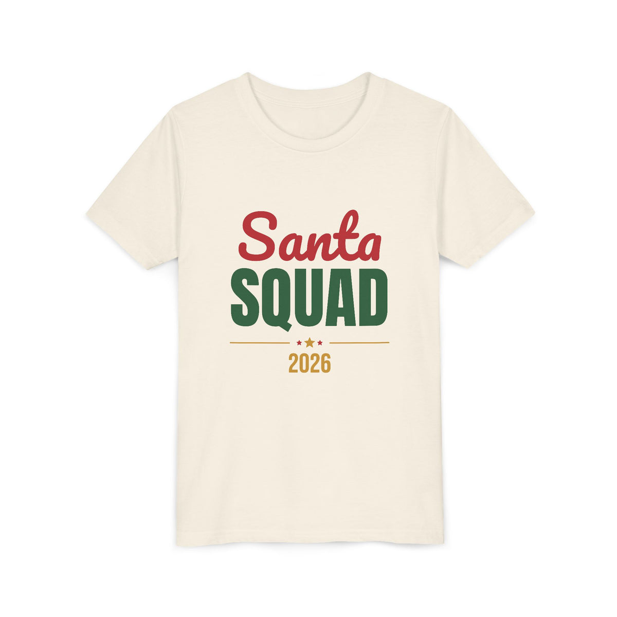 Santa Squad 2026 Kids Shirt, Kids Matching Christmas T-Shirt