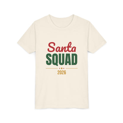 Santa Squad 2026 Kids Shirt, Kids Matching Christmas T-Shirt