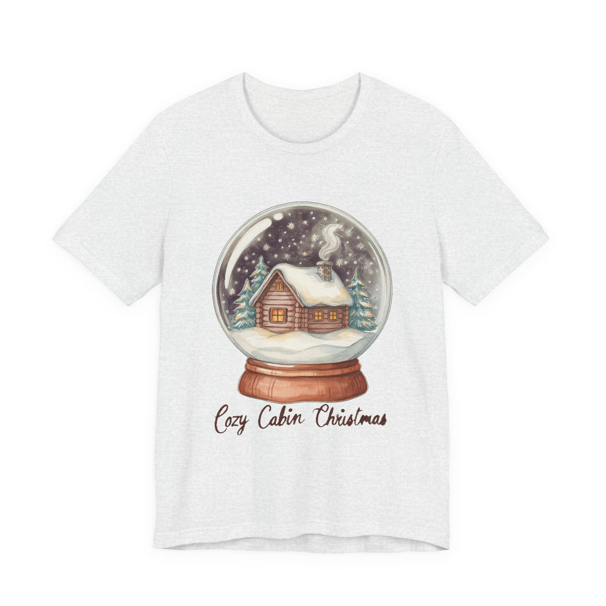Cozy Cabin Christmas Snow Globe Shirt, Cozy Cabin Christmas Snow Globe T-Shirt
