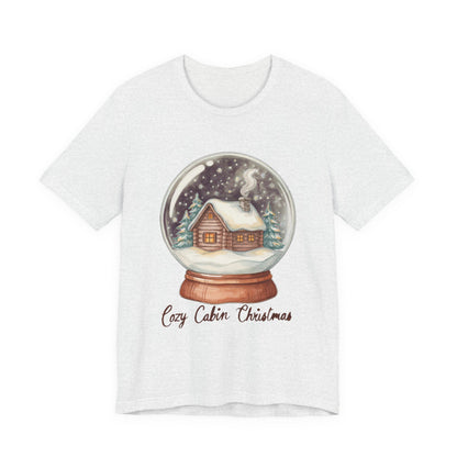 Cozy Cabin Christmas Snow Globe Shirt, Cozy Cabin Christmas Snow Globe T-Shirt
