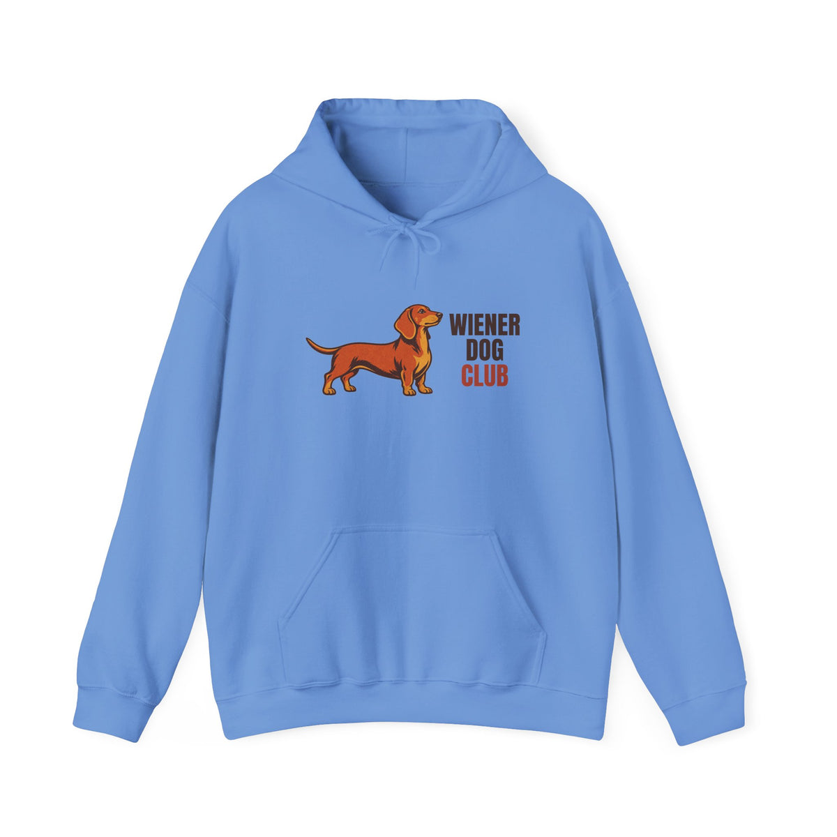 Wiener Dog Club Vintage Dachshund Hoodie, Vintage Dachshund Hoodie