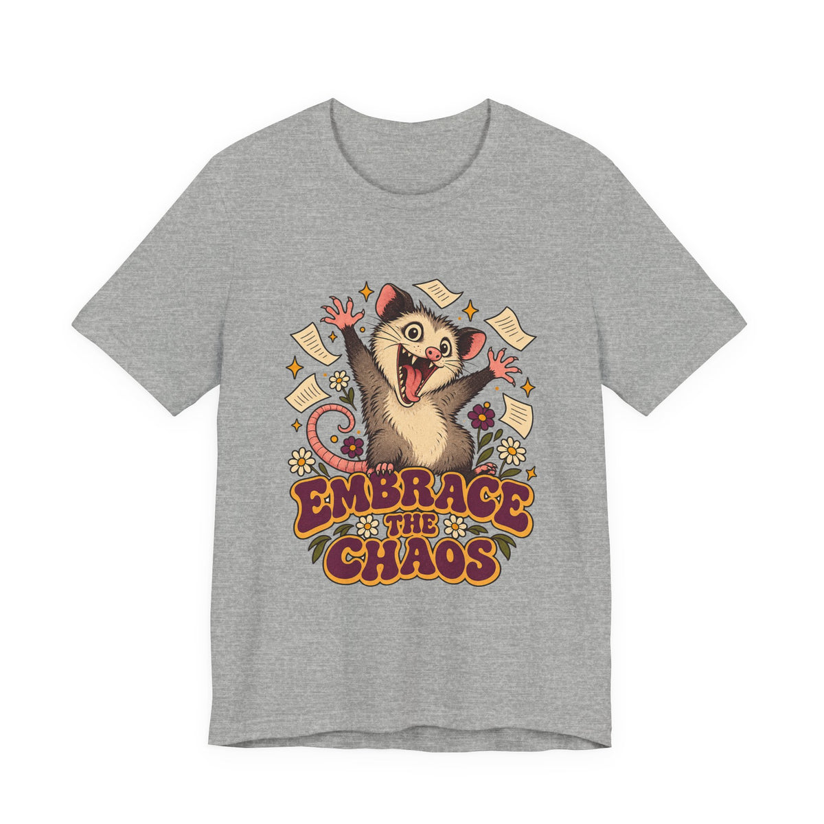 Embrace the Chaos Opossum Shirt, Funny Opossum T-Shirt, Funny Opossum Gift