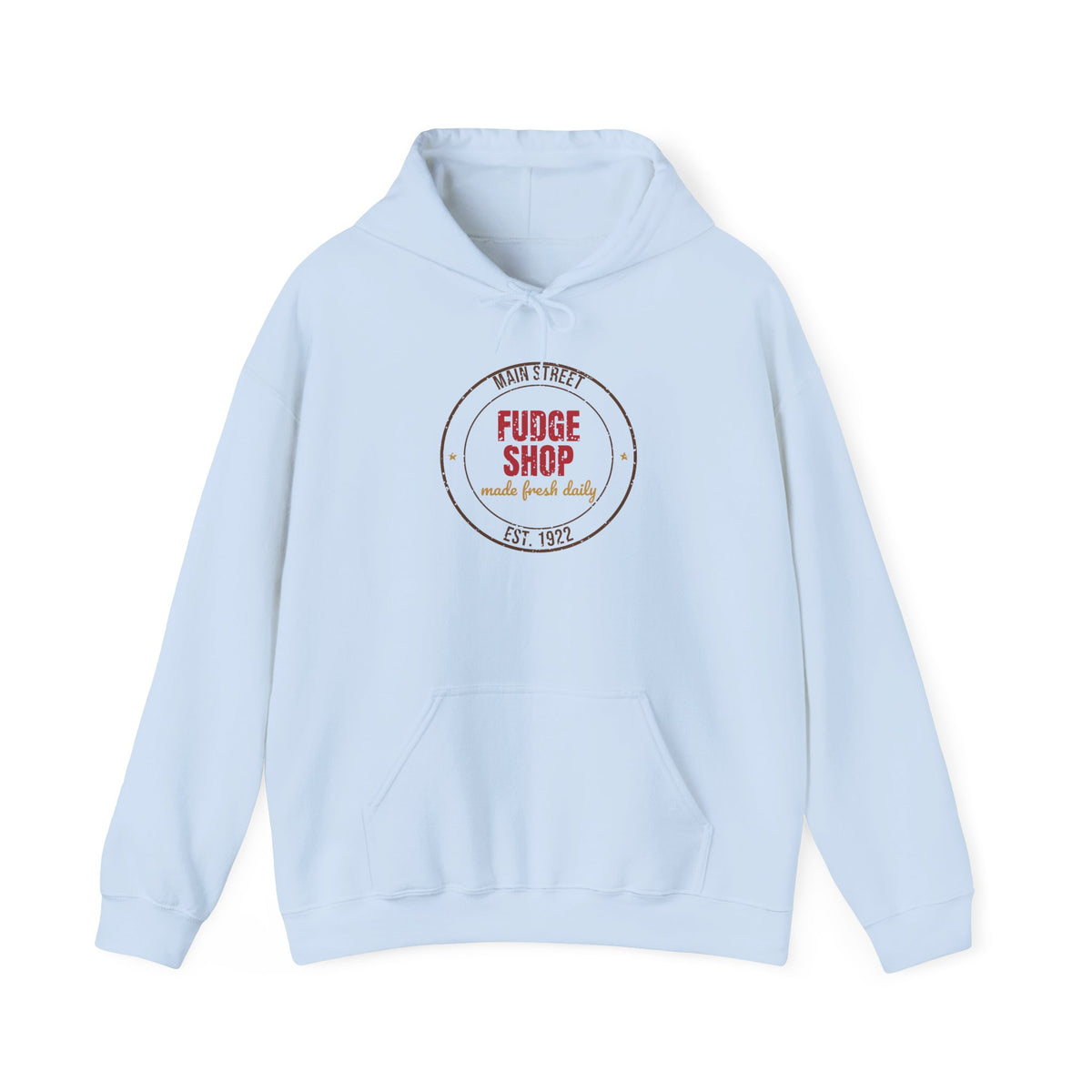Main Street Fudge Shop Est. 1922 Hoodie, Vintage Christmas Hoodie