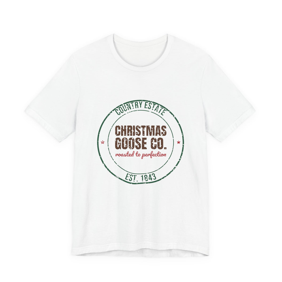Country Estate Christmas Goose Co. Est. 1843 Shirt