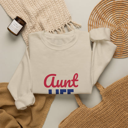 Aunt Life Spoil Them Send Them Home Sweatshirt, Aunt Crewneck, Auntie Gift