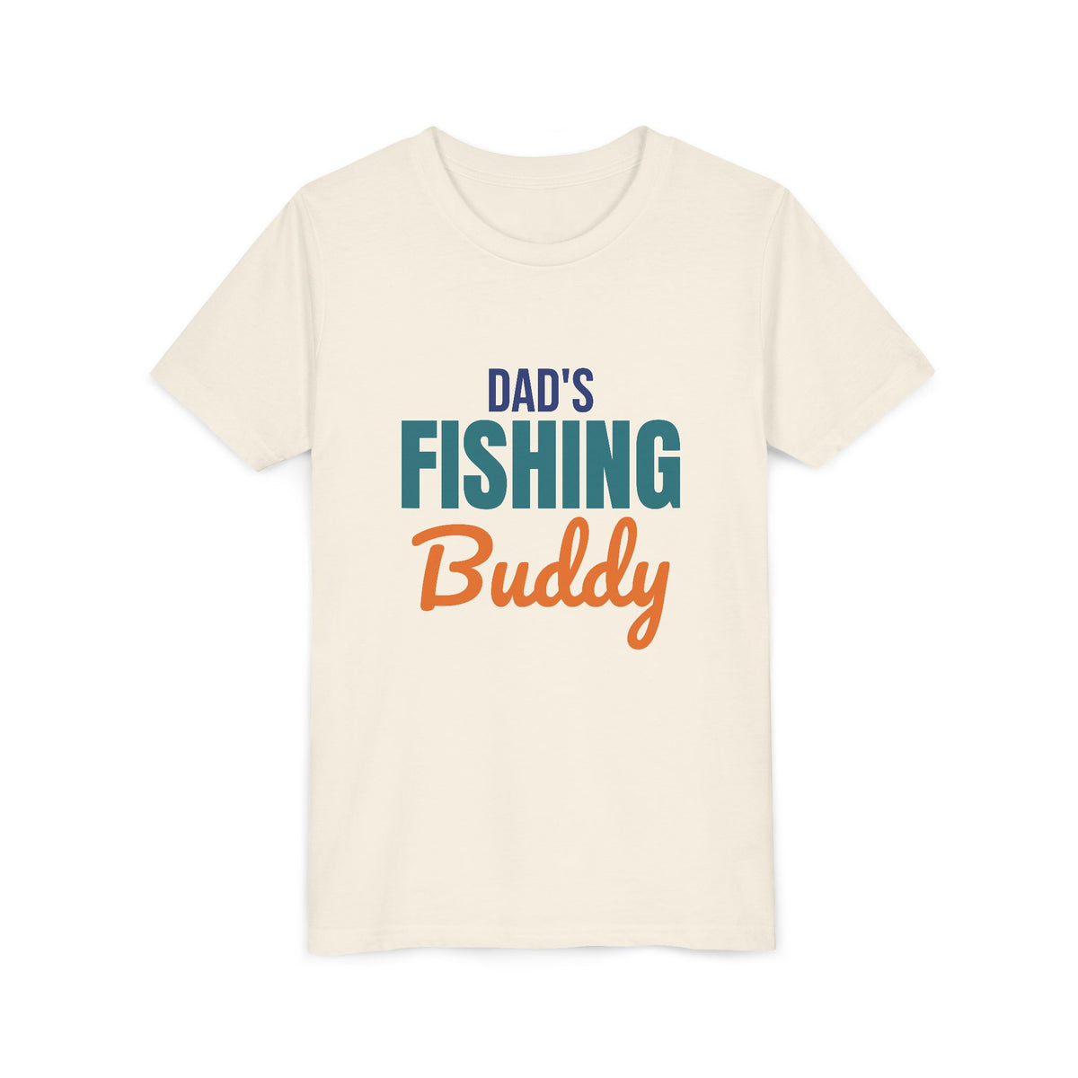 Dad's Fishing Buddy Kids Shirt, Kids Fishing T-Shirt
