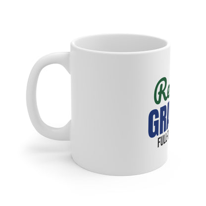 Retired Grandpa Full-Time Spoiler Mug