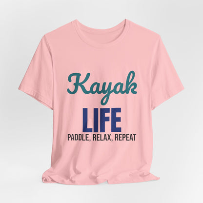 Kayak Life Paddle Relax Repeat Shirt, Kayaking T-Shirt, Paddling Gift