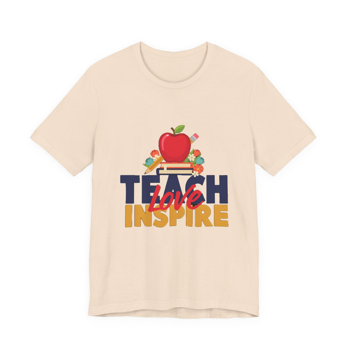 Teach Love Inspire Shirt, Teacher T-Shirt, Teacher Appreciation Gift