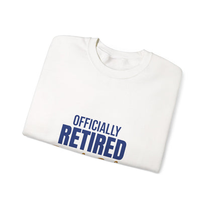 Officially Retired Time to Relax Sweatshirt, Retirement Crewneck, Retirement Gift