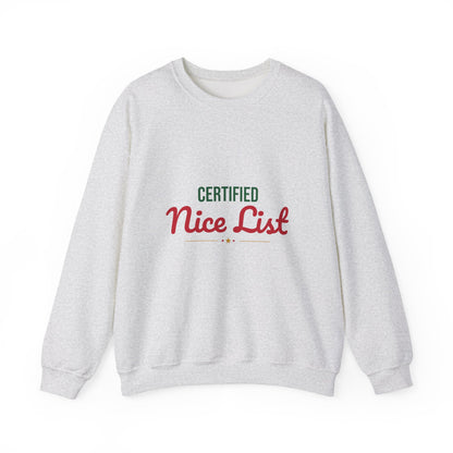 Certified Nice List Sweatshirt
