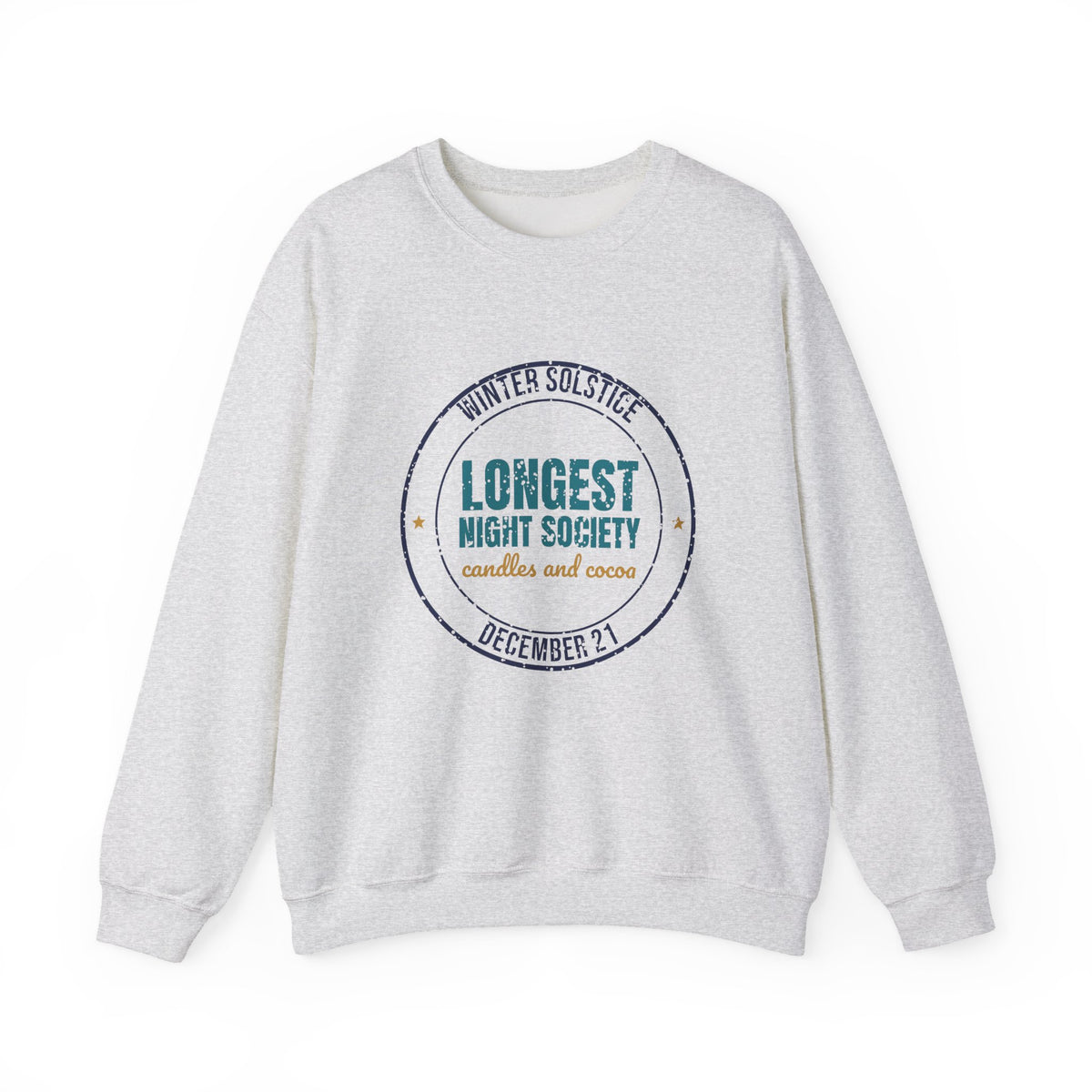 Winter Solstice Longest Night Society Sweatshirt, Winter Solstice Crewneck Sweatshirt