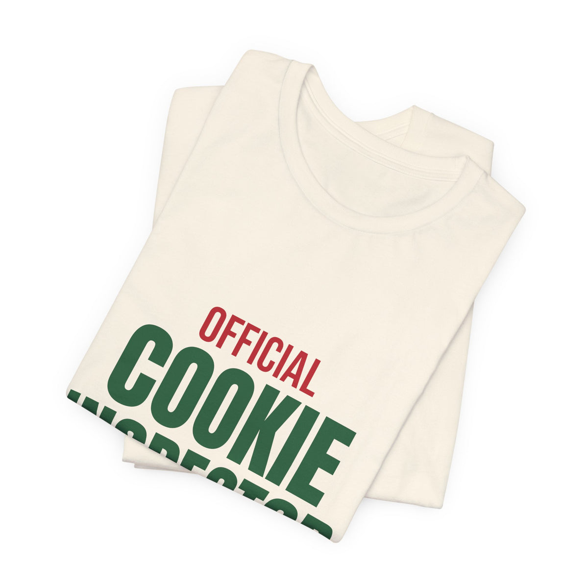 Official Cookie Inspector Shirt, Funny Christmas Baking T-Shirt