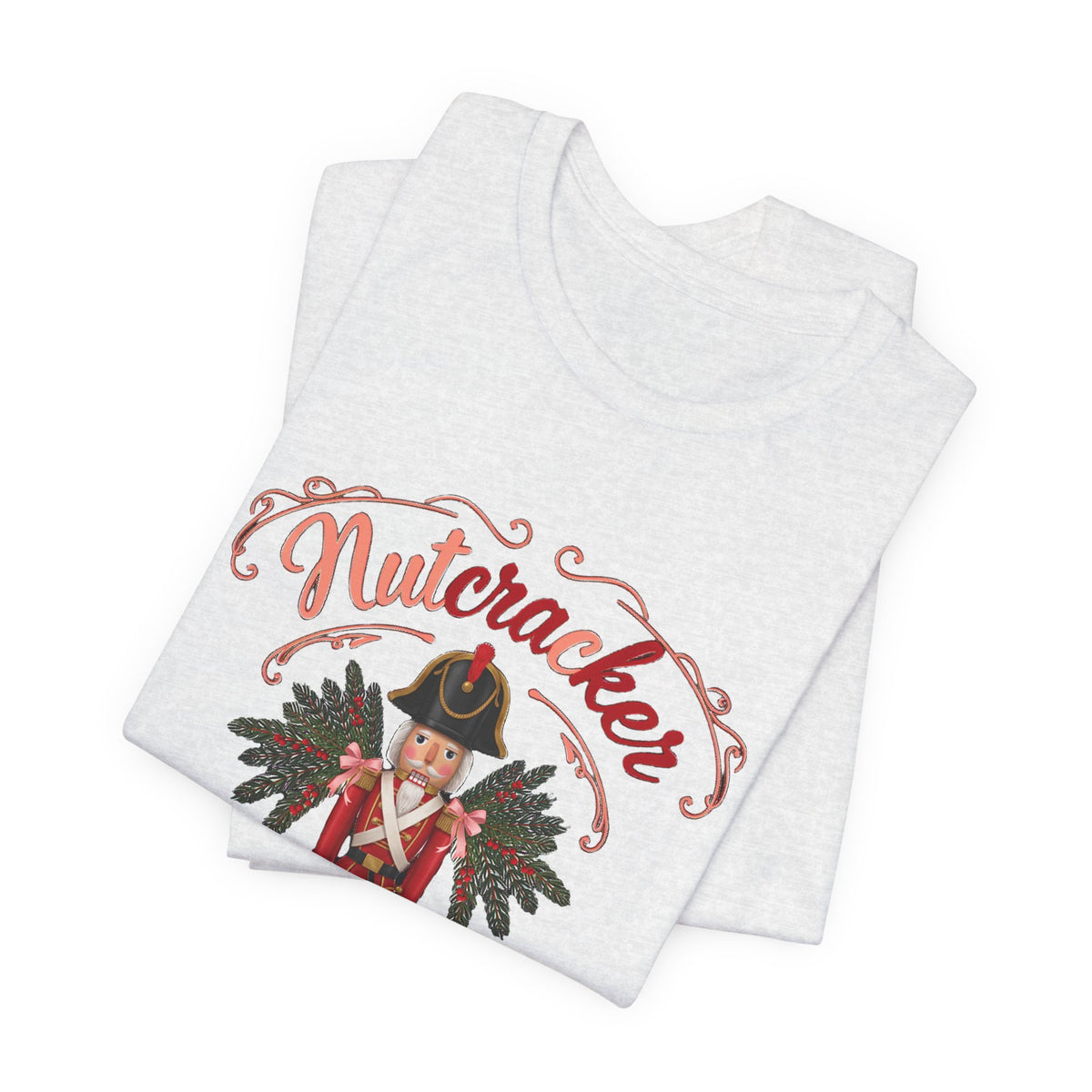 Nutcracker Season Shirt, Vintage Nutcracker T-Shirt, Pink Christmas Tee