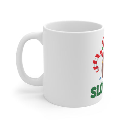 Merry Slothmas Mug, Sloth Christmas Coffee Mug 11oz