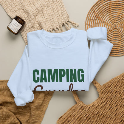Camping Grandpa Sweatshirt, Camping Grandpa Crewneck