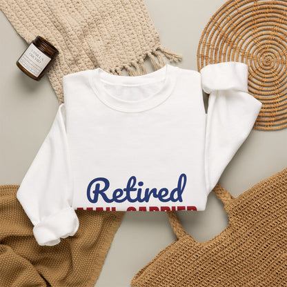Retired Mail Carrier Sweatshirt, Mail Carrier Retirement Crewneck