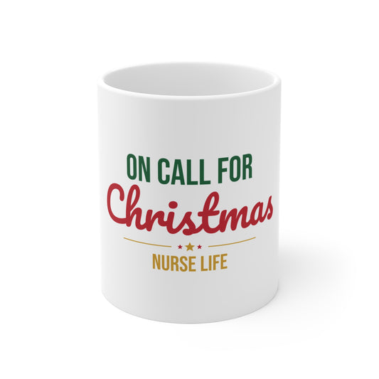 On Call for Christmas Mug