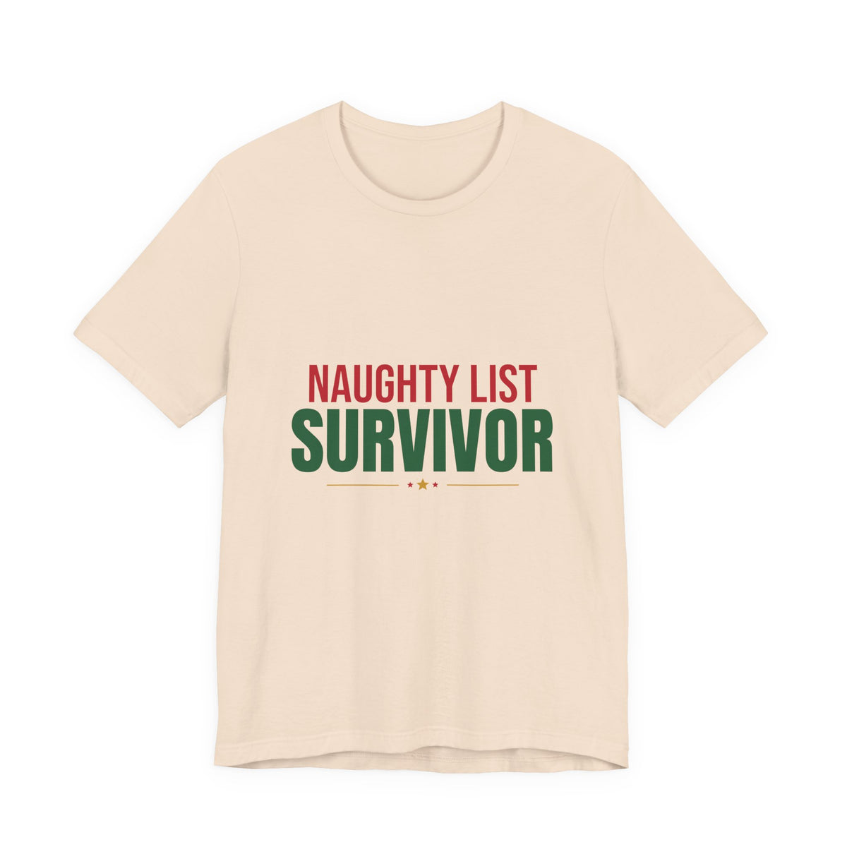 Naughty List Survivor Shirt