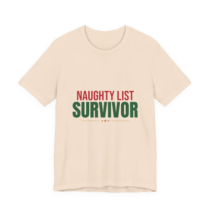 Naughty List Survivor Shirt