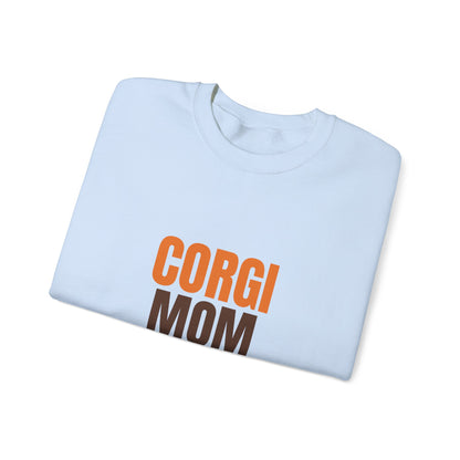 Corgi Mom Short Legs, Big Love Sweatshirt, Corgi Mom Crewneck Sweatshirt