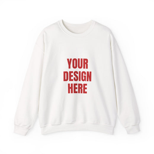 Custom Sweatshirt – Upload Your Photo, Logo or Text