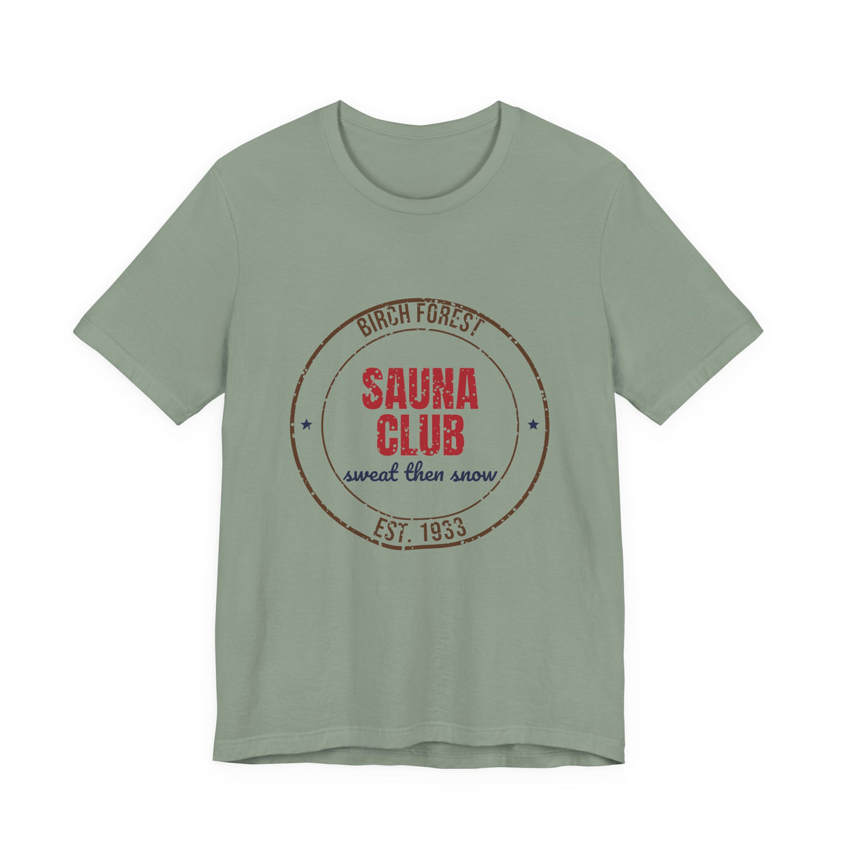 Birch Forest Sauna Club Est. 1933 Shirt, Vintage Sauna T-Shirt, Vintage Sauna Gift