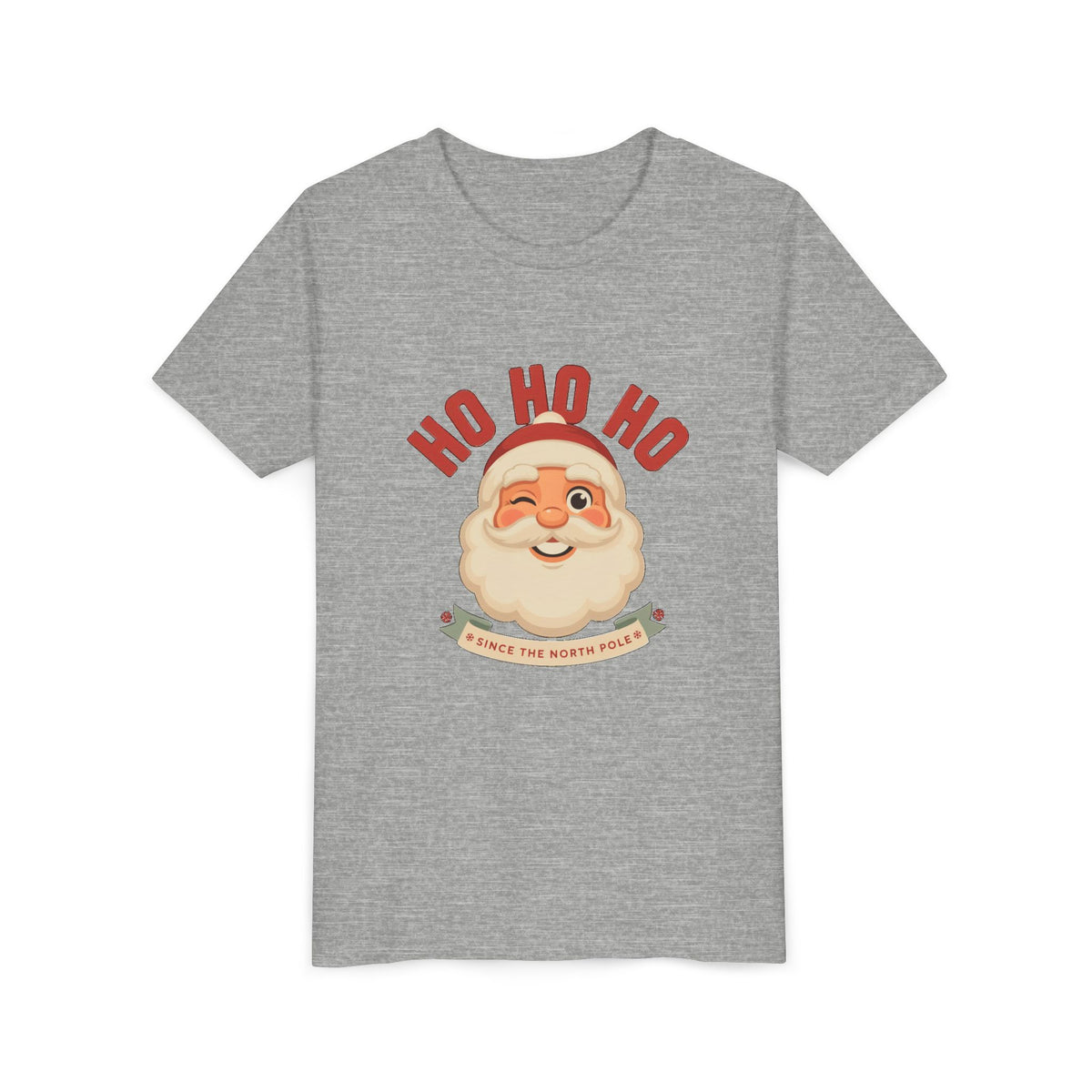 Ho Ho Ho Vintage Santa Kids Shirt, Kids Vintage Santa Christmas T-Shirt