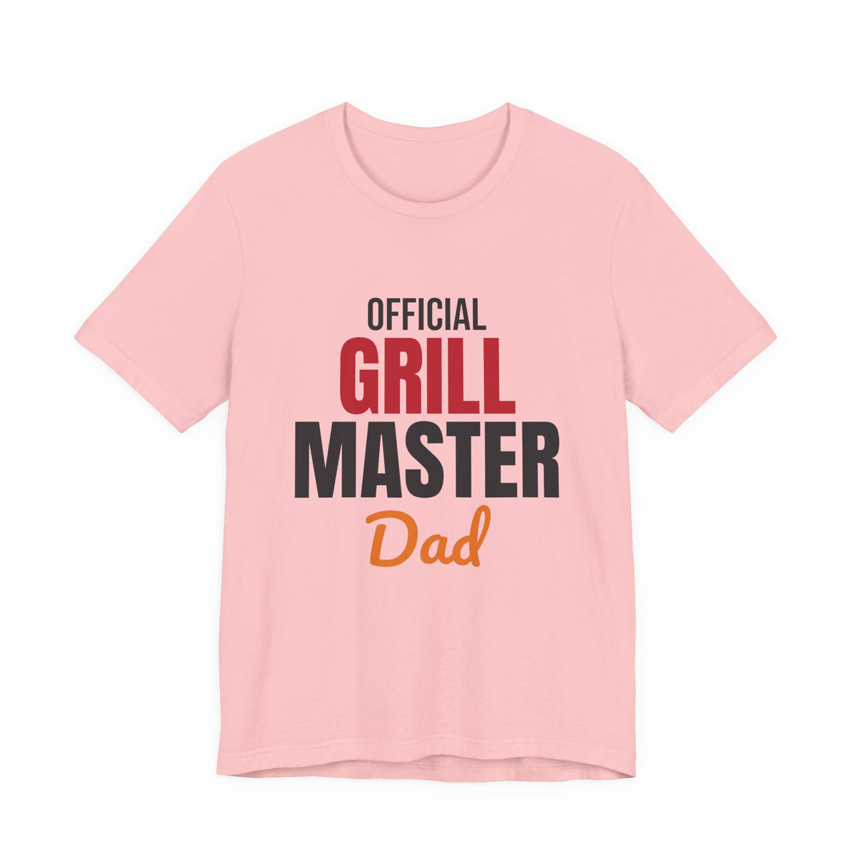 Official Grill Master Dad Shirt, BBQ Dad T-Shirt, Grilling Gift for Dad