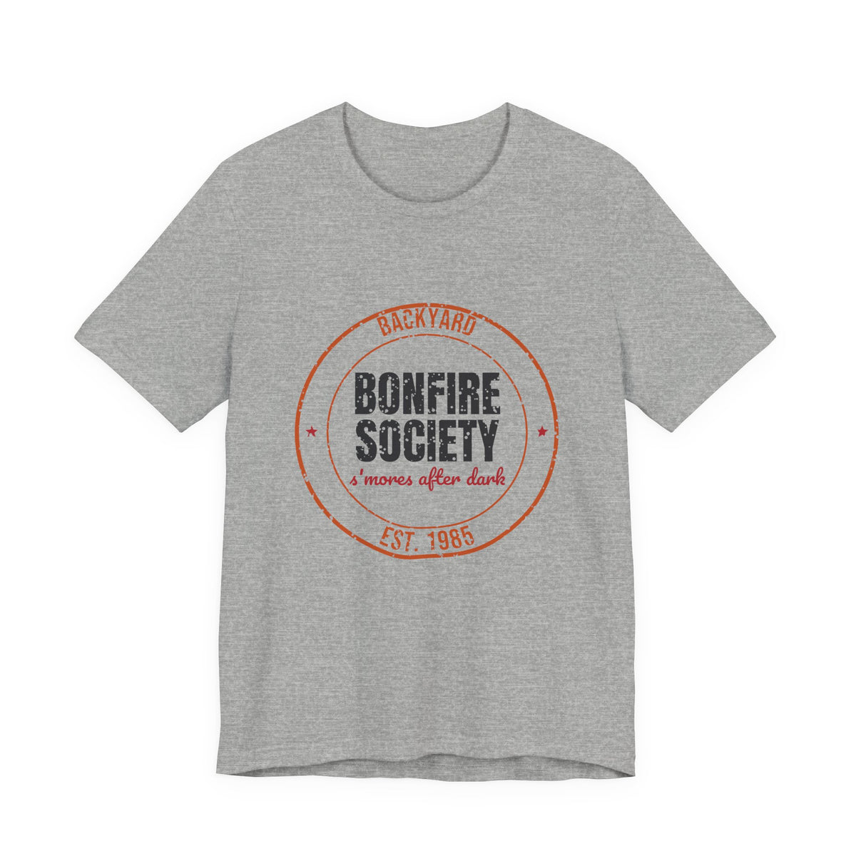 Backyard Bonfire Society Est. 1985 Shirt, Vintage Bonfire T-Shirt, Vintage Bonfire Gift