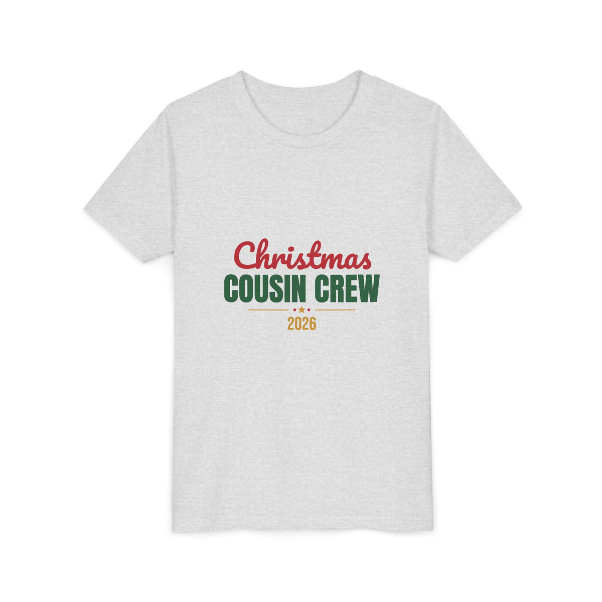 Christmas Cousin Crew 2026 Kids Shirt, Kids Matching Christmas T-Shirt