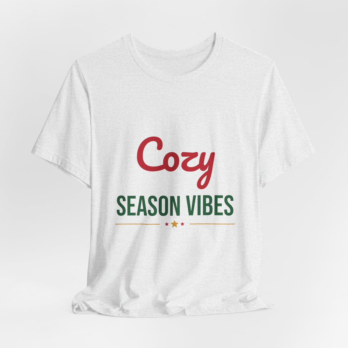 Cozy Season Vibes Shirt, Winter T-Shirt, Cozy Holiday Tee