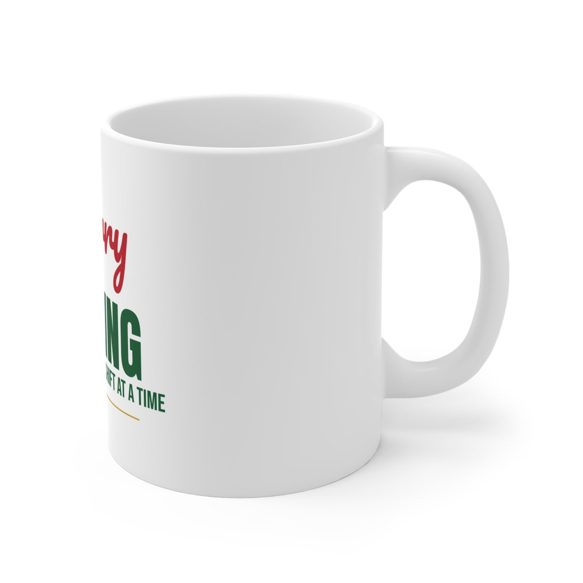 Merry Nursing Spreading Cheer One Shift at a Time Mug, Nurse Christmas Coffee Mug 11oz