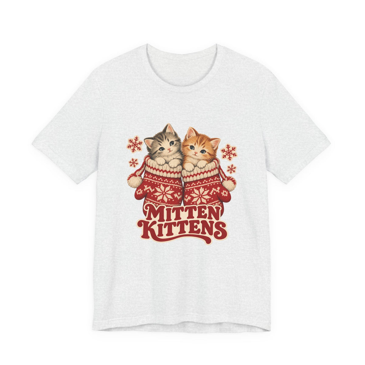 Mitten Kittens Cute Winter Cats Shirt, Winter Kittens T-Shirt, Winter Kittens Gift