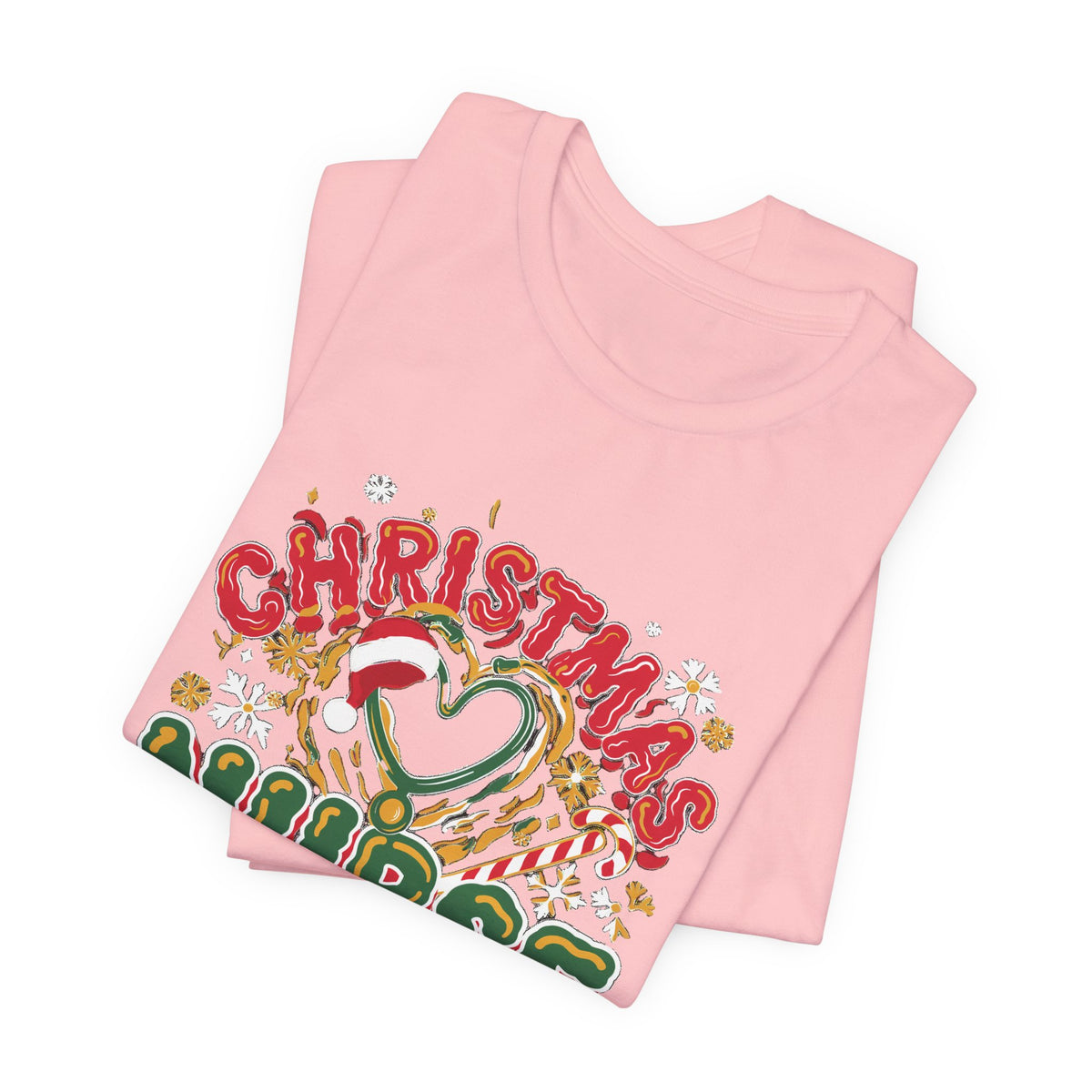 Christmas Nurse Crew Shirt, Retro Nurse Christmas T-Shirt, Holiday Gift for Nurses