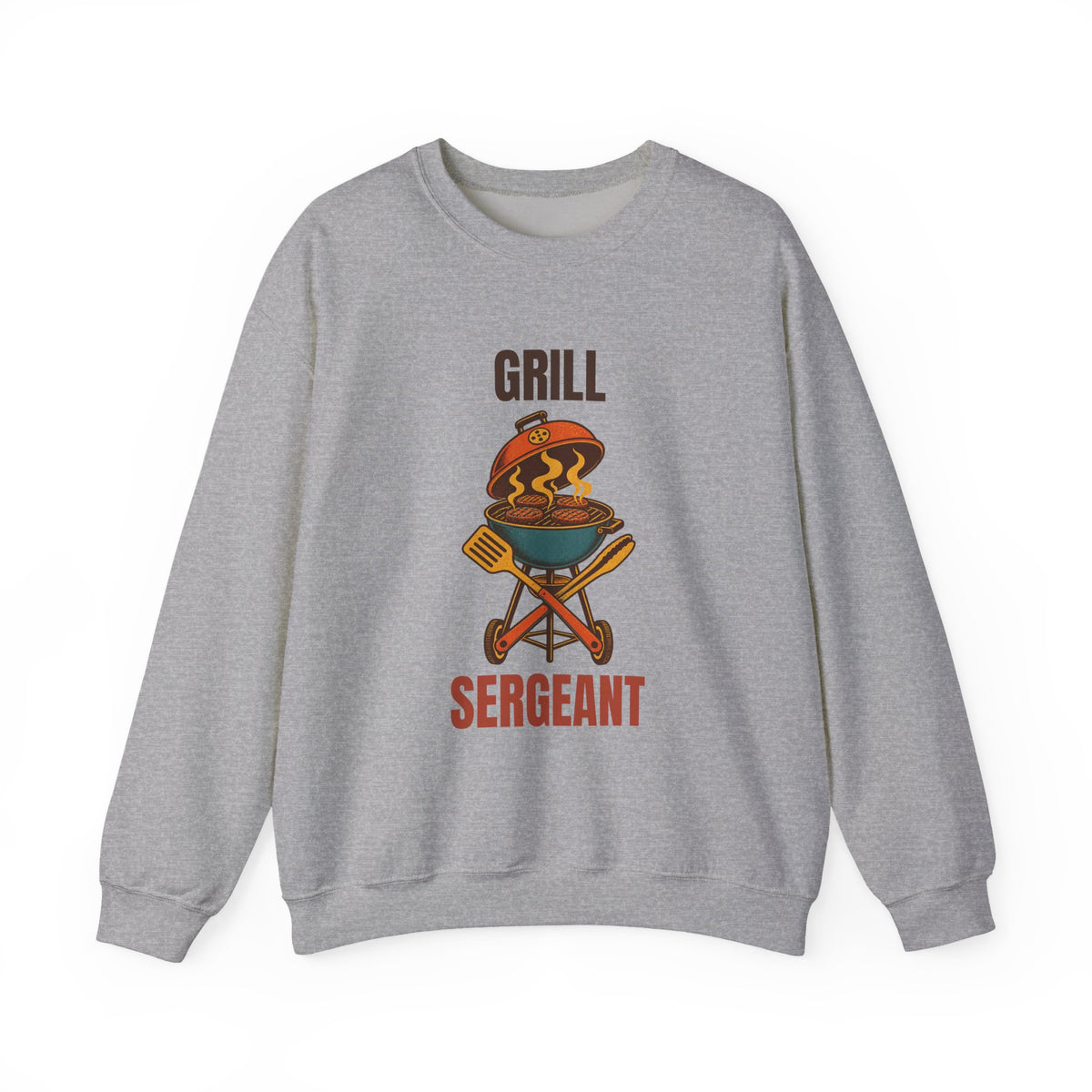 Grill Sergeant Vintage BBQ Sweatshirt, Vintage Grill Sergeant Crewneck