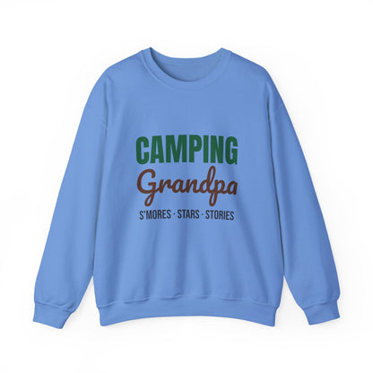Camping Grandpa Sweatshirt, Camping Grandpa Crewneck