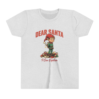 Dear Santa I Can Explain Kids Shirt
