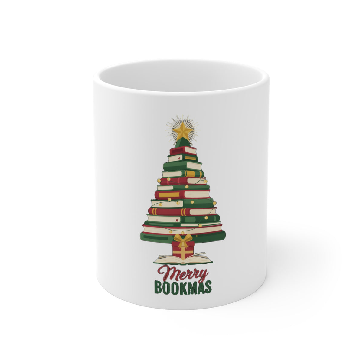 Merry Bookmas Mug
