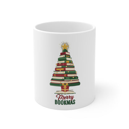 Merry Bookmas Mug